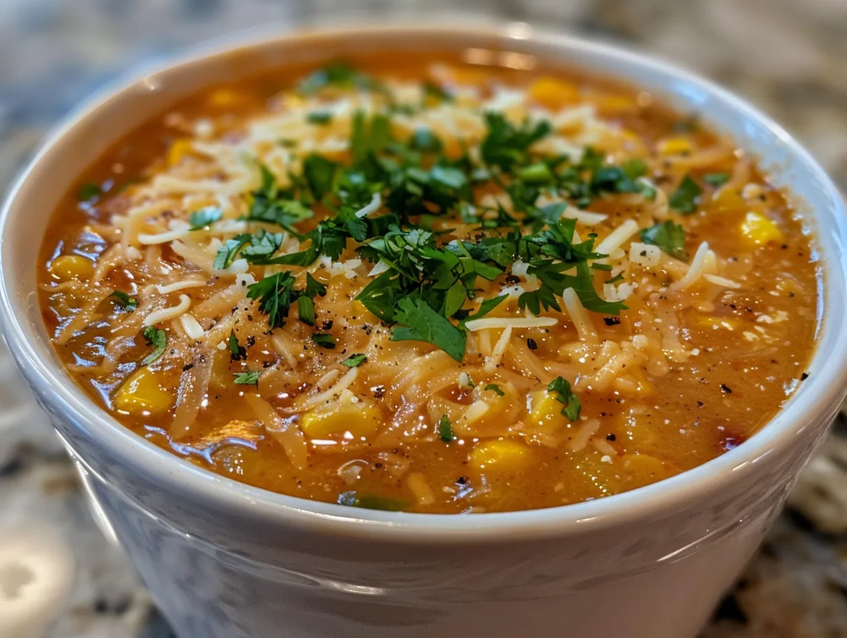 Bowl of Mexican Street Corn Soup