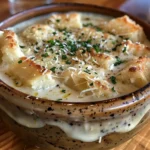 Cozy Bowl of White Lasagna Soup