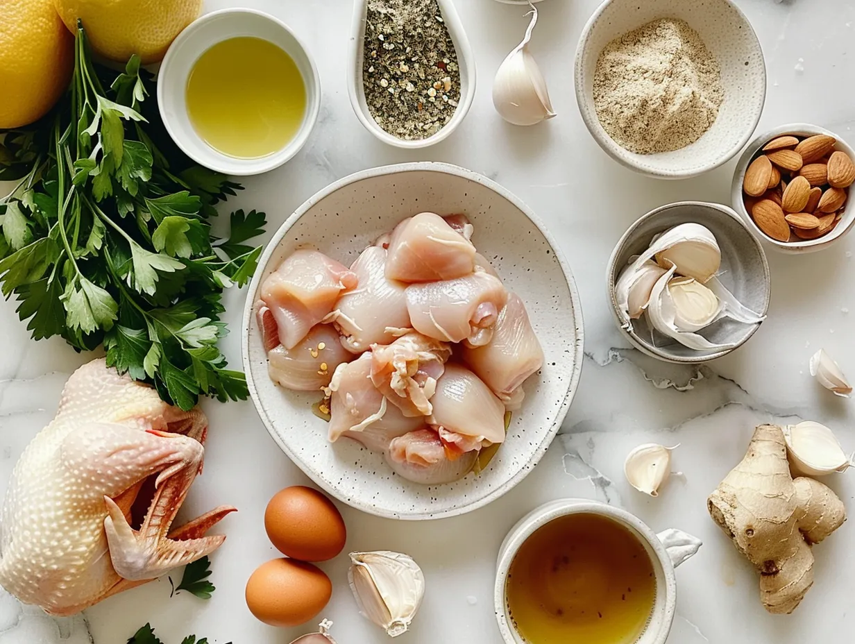 Ingredients for Marry Me Chicken Soup