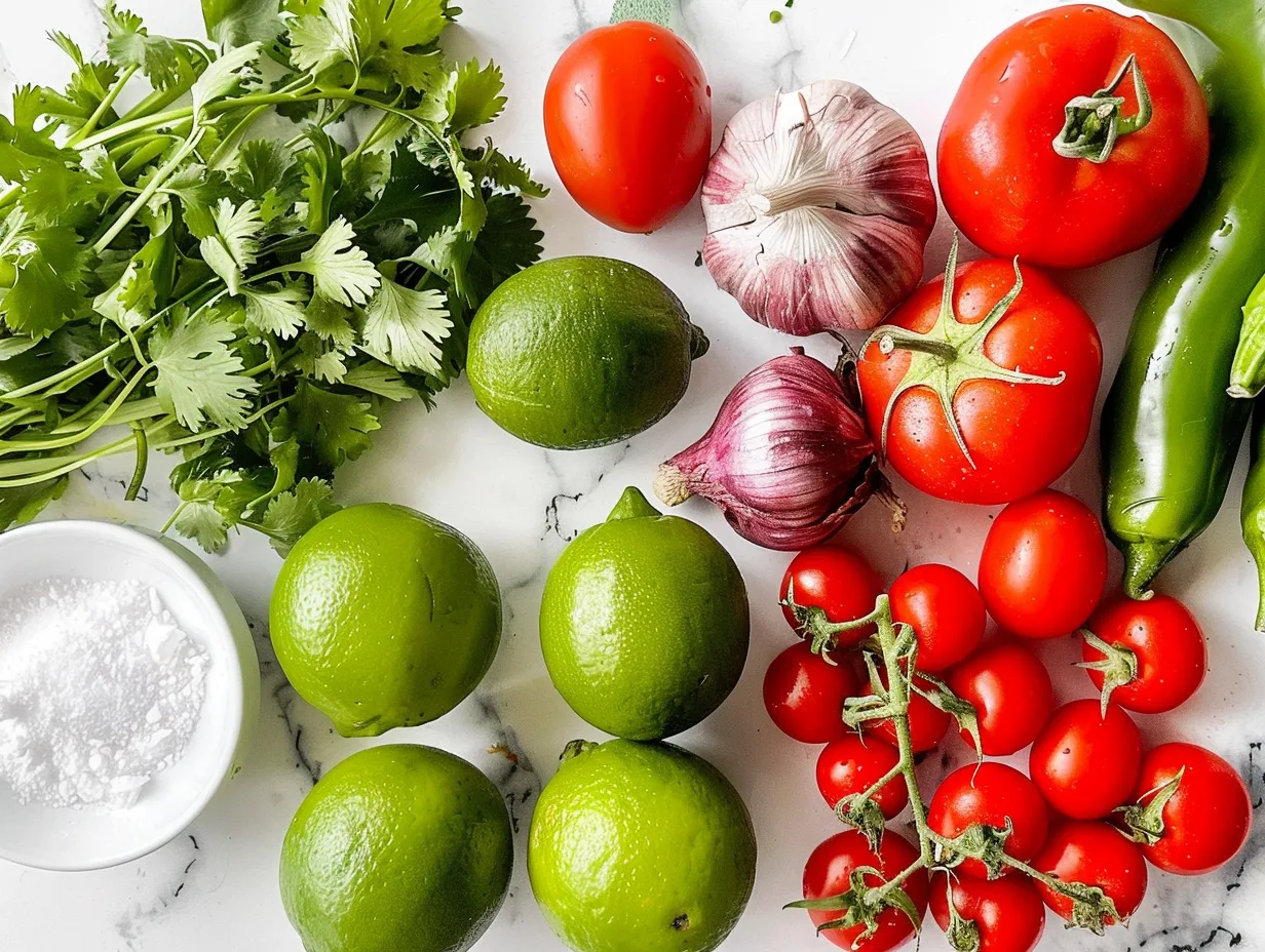 Ingredients for making Chilis Chicken Enchilada Soup Recipe