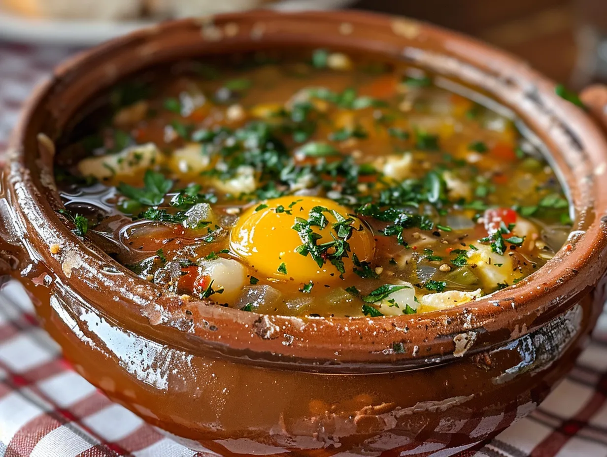 A comforting bowl of Italian Penicillin Soup