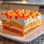 Candy Corn Poke Cake Introduction