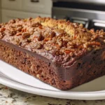 Carrot Cake Banana Bread Freshly Baked