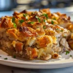 Delicious Crockpot Chicken and Stuffing