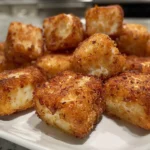 Delicious Fried Brie Bites with Honey Drizzle