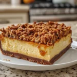 Delicious Pumpkin Streusel Cheesecake