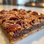 Delicious Salted Maple Pecan Pie Bars