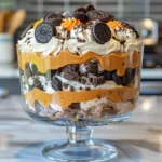 Festive Halloween Oreo Dirt Cake