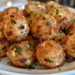 Finished Bacon Jalapeño Cream Cheese Balls