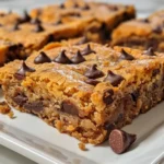 Halloween Blondies Displayed on a Festive Table