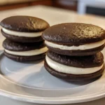 Halloween Whoopie Pies on a Spooky Table