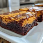 Pumpkin Cheesecake Brownies Display