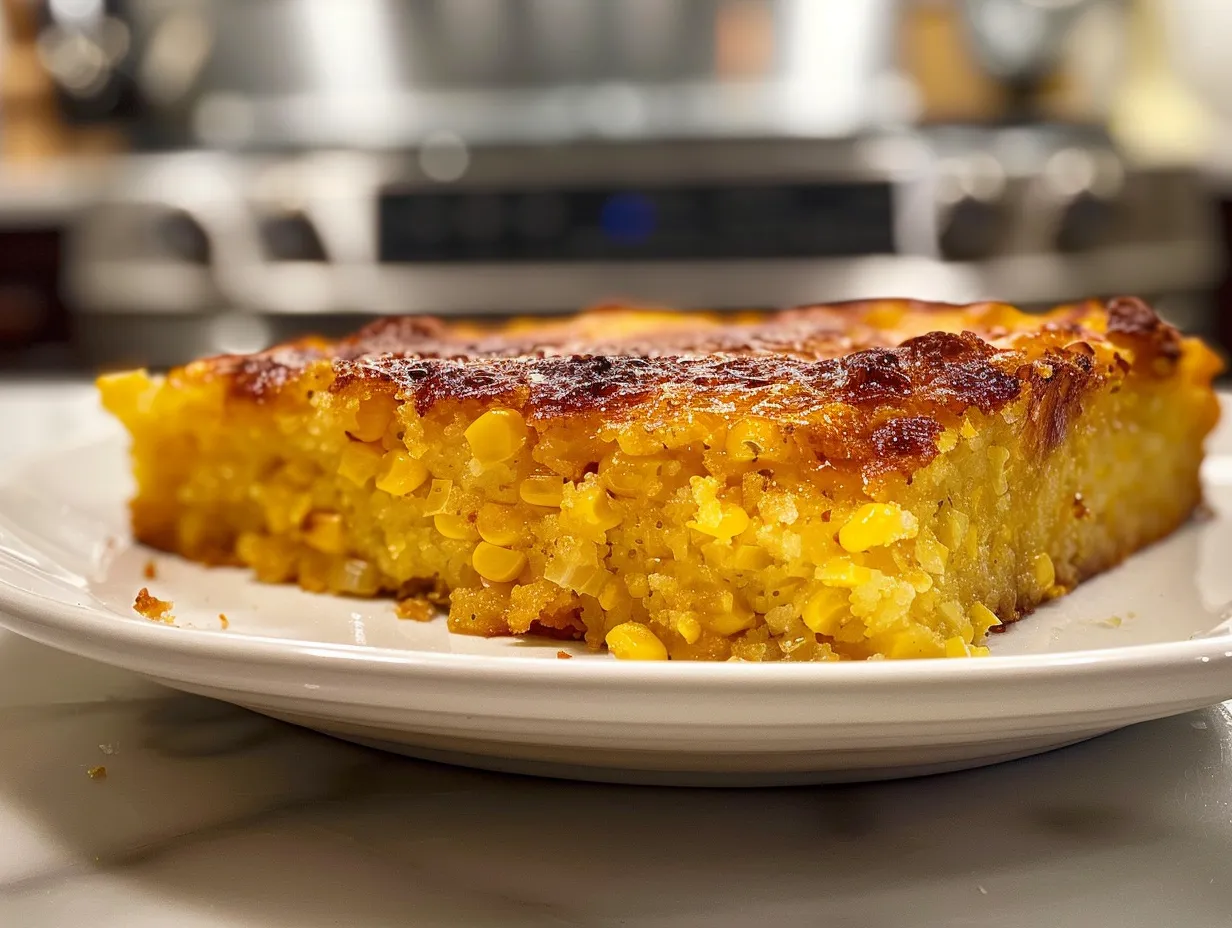 Sweet Corn Spoonbread Casserole Delight