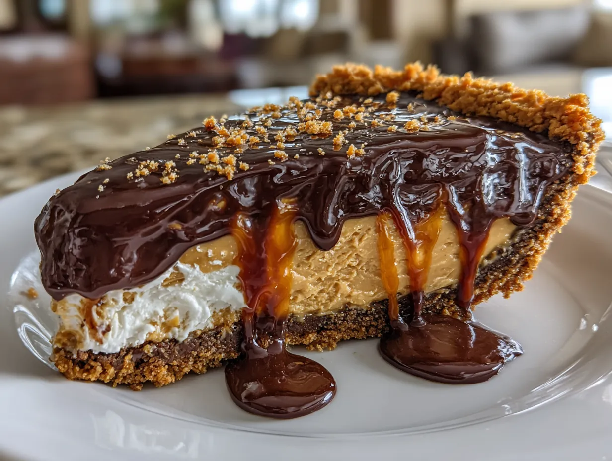 Chocolate Peanut Butter Pie Perfection