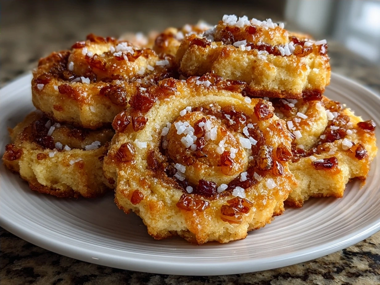 Finished Christmas Pinwheel Cookies on a cooling rack, showcasing their festive swirls.