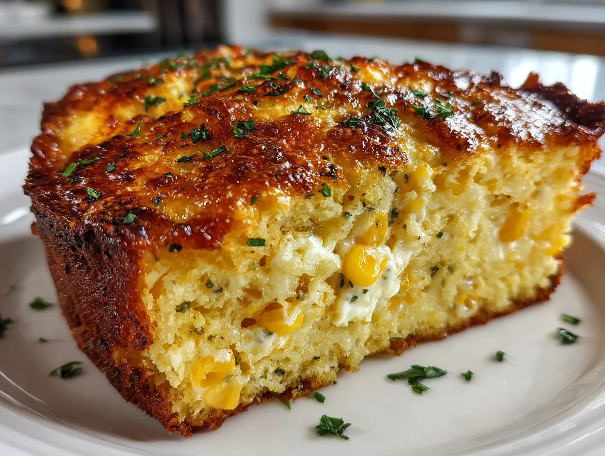 Creamy and Delicious Cream Cheese Corn Casserole