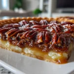 Decadent Layered Chocolate Pecan Pie