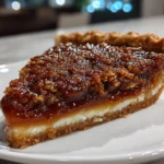 Delicious Apple Butter Pie with Cinnamon Oat Topping