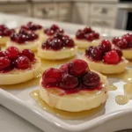 Delicious Cranberry Brie Bites Appetizer
