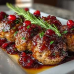 Delicious Cranberry Meatballs