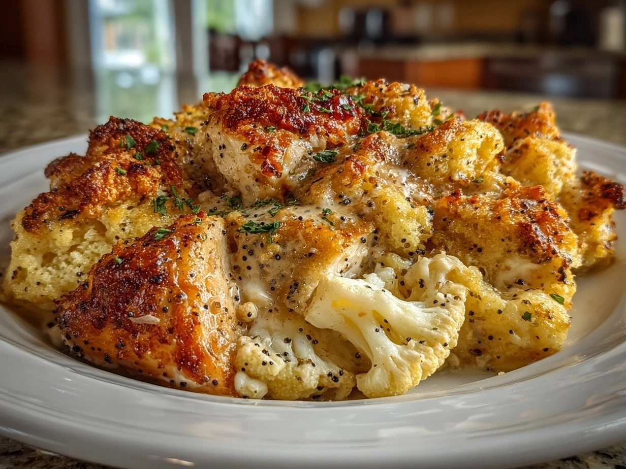 Delicious Homemade Poppy Seed Chicken Casserole