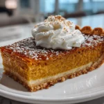 Delicious Slice of Pumpkin Cookie Pie