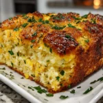 Golden Cornbread Casserole