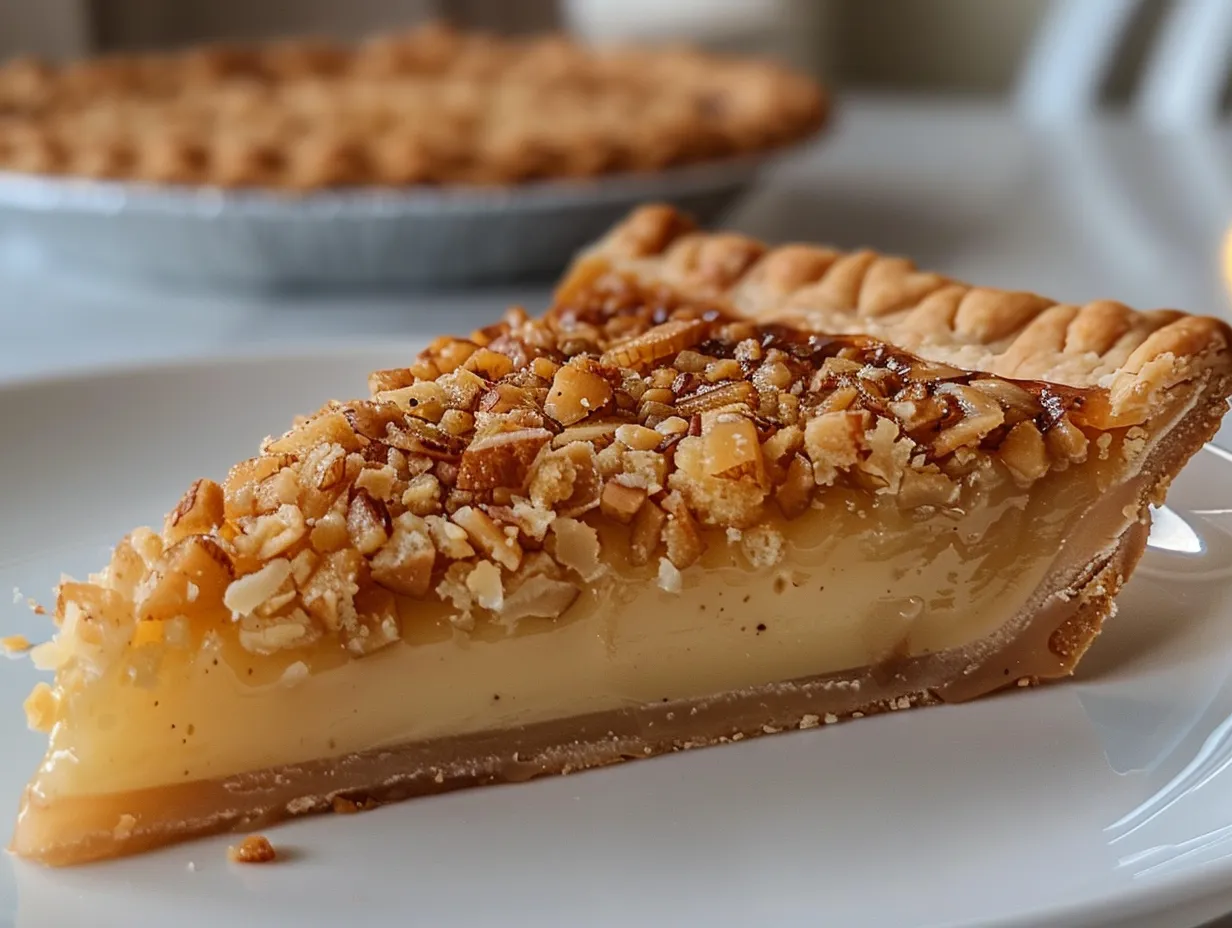 Homemade Kentucky Sawdust Pie