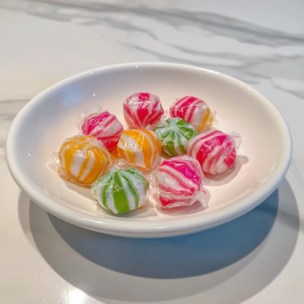 Finished Martha Washington Candy on a plate