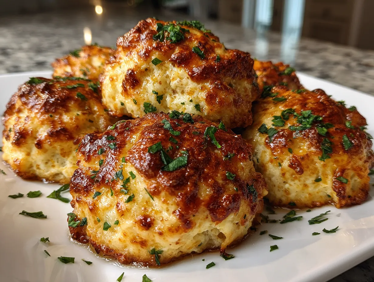 Mouthwatering Cheddar Bay Biscuit Sausage Balls