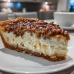 Overhead shot of a delicious Texas Trash Pie.