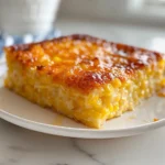 Warm, Golden Honey-Glazed Corn Casserole