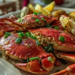 Appetizing Crab Boil Display