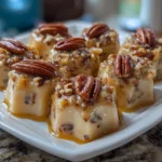Close-up of Homemade Vanilla Pecan Pralines