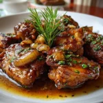 Filipino Chicken Adobo Close-Up