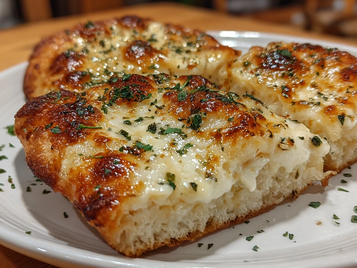 Finished White Garlic Pizza Sauce on a pizza with toppings.