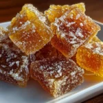 Homemade Pineapple Cowboy Candy Close-Up