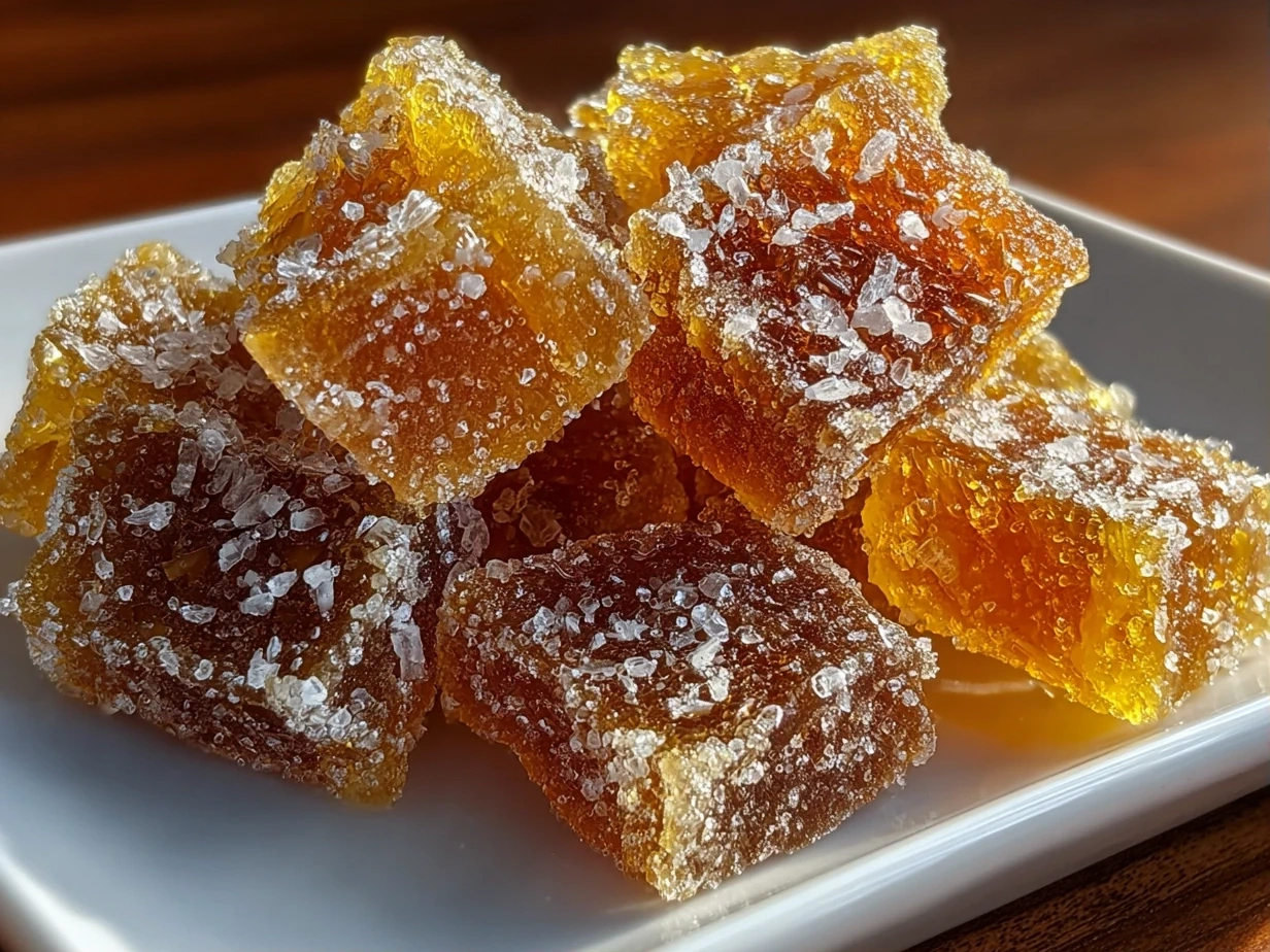 Homemade Pineapple Cowboy Candy Close-Up
