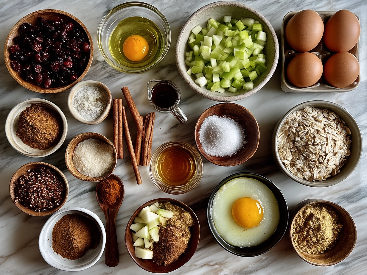 Ingredients for Apple and Cranberry Grilled Cheese including bread, cheese, apple, cranberry sauce, and butter
